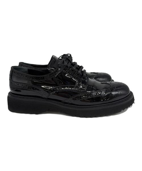 PRADA SPORTS（プラダスポーツ）PRADA SPORTS (プラダスポーツ) ローファー ブラック サイズ:37の古着・服飾アイテム