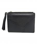 LOEWEロエベ）の古着「2つ折り財布」｜ブラック