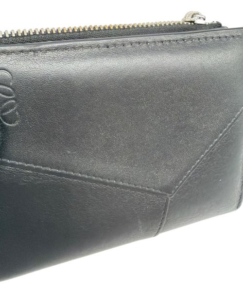 LOEWE（ロエベ）LOEWE (ロエベ) 2つ折り財布 ブラックの古着・服飾アイテム