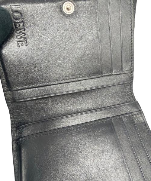 LOEWE（ロエベ）LOEWE (ロエベ) 2つ折り財布 ブラックの古着・服飾アイテム