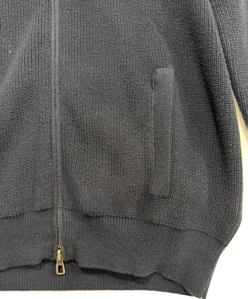 POLO RALPH LAUREN（ポロ・ラルフローレン）POLO RALPH LAUREN (ポロ・ラルフローレン) ジップアップニット ネイビー サイズ:Lの古着・服飾アイテム