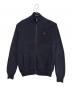 POLO RALPH LAUREN（ポロ・ラルフローレン）の古着「ジップアップニット」｜ネイビー