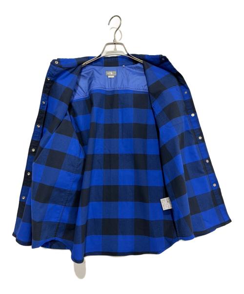 THE NORTH FACE（ザ ノース フェイス）THE NORTH FACE (ザ ノース フェイス) 長袖シャツ ブルー サイズ:Mの古着・服飾アイテム