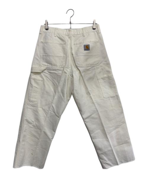 CarHartt（カーハート）CarHartt (カーハート) ダブルニーペインターパンツ アイボリー サイズ:32×32の古着・服飾アイテム