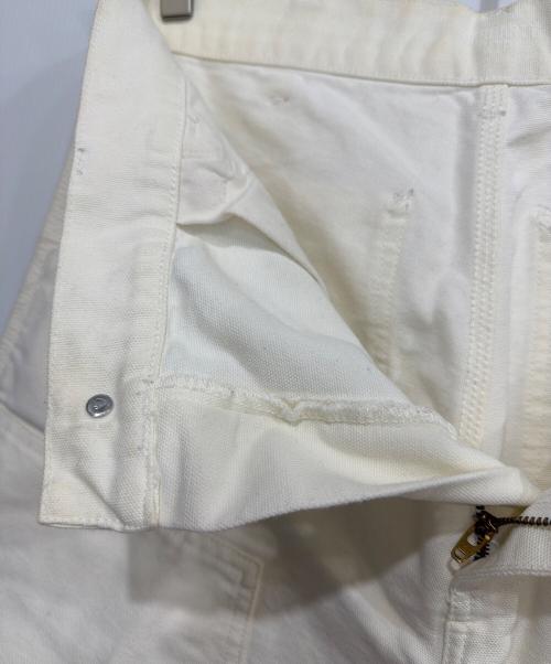 CarHartt（カーハート）CarHartt (カーハート) ダブルニーペインターパンツ アイボリー サイズ:32×32の古着・服飾アイテム