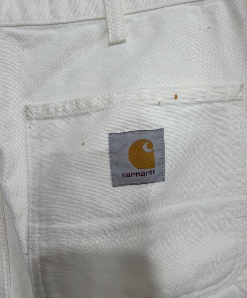 CarHartt（カーハート）CarHartt (カーハート) ダブルニーペインターパンツ アイボリー サイズ:32×32の古着・服飾アイテム