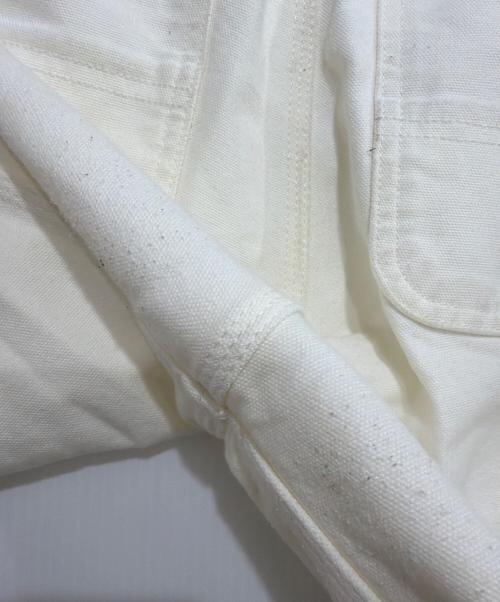 CarHartt（カーハート）CarHartt (カーハート) ダブルニーペインターパンツ アイボリー サイズ:32×32の古着・服飾アイテム