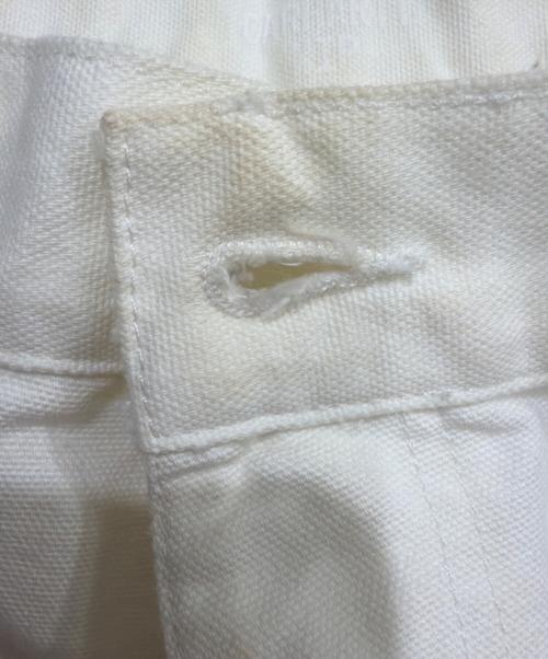 CarHartt（カーハート）CarHartt (カーハート) ダブルニーペインターパンツ アイボリー サイズ:32×32の古着・服飾アイテム