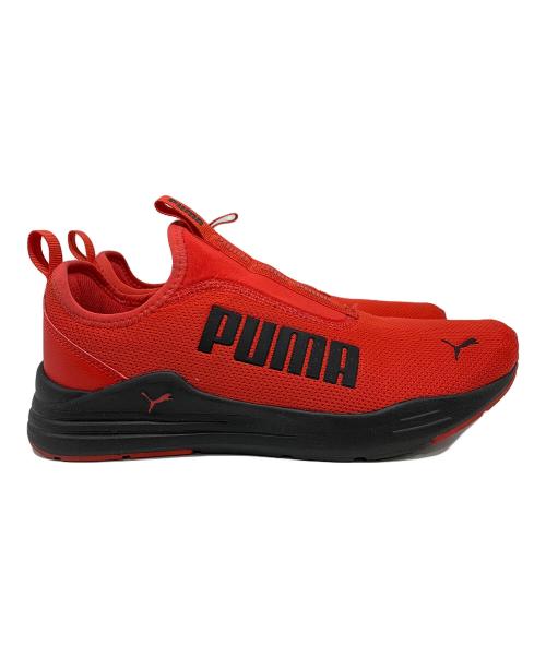 PUMA（プーマ）PUMA (プーマ) スリッポン レッド サイズ:26の古着・服飾アイテム