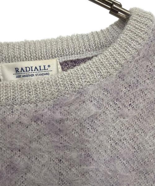 RADIALL（ラディアル）RADIALL (ラディアル) 厚手ニット パープル サイズ:Lの古着・服飾アイテム