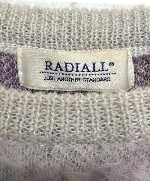 RADIALL（ラディアル）RADIALL (ラディアル) 厚手ニット パープル サイズ:Lの古着・服飾アイテム