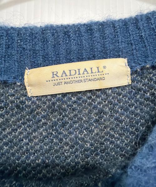 RADIALL（ラディアル）RADIALL (ラディアル) 厚手ニット ブルー サイズ:Mの古着・服飾アイテム