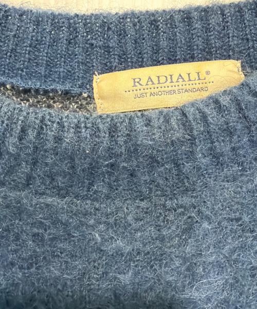 RADIALL（ラディアル）RADIALL (ラディアル) 厚手ニット ブルー サイズ:Mの古着・服飾アイテム