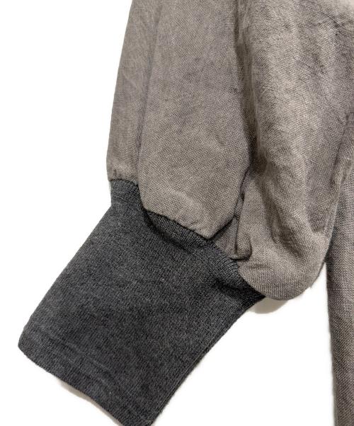 kapoc（カポック）kapoc (カポック) 長袖ワンピース グレー サイズ:M~Lの古着・服飾アイテム