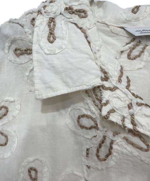 JOURNAL STANDARD（ジャーナルスタンダード）JOURNAL STANDARD (ジャーナルスタンダード) 半袖シャツ アイボリー サイズ:Mの古着・服飾アイテム