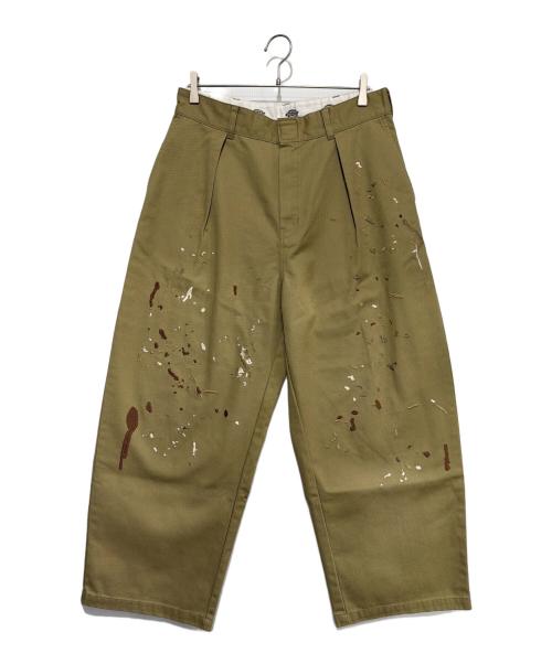 Dickies（ディッキーズ）Dickies (ディッキーズ) JOURNAL STANDARD relume (ジャーナルスタンダード レリューム) ワークパンツ ベージュ サイズ:Lの古着・服飾アイテム