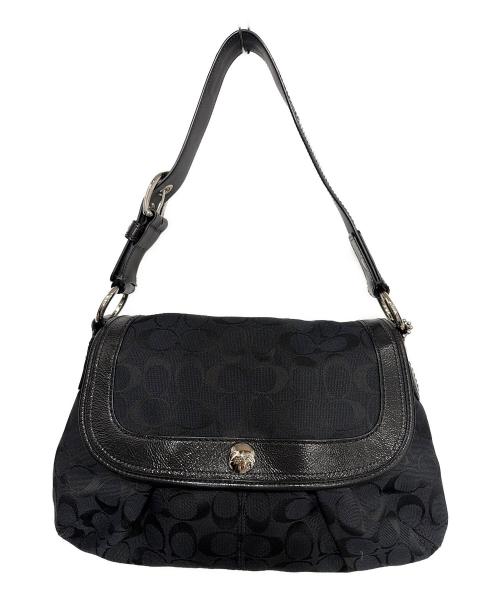 COACH（コーチ）COACH (コーチ) ワンショルダーバッグ ブラックの古着・服飾アイテム
