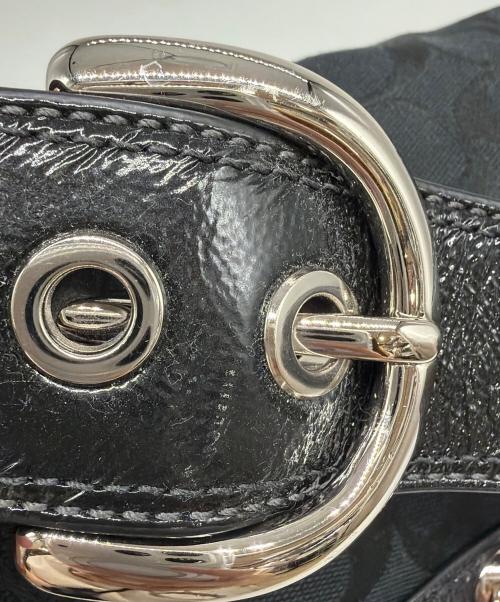 COACH（コーチ）COACH (コーチ) ワンショルダーバッグ ブラックの古着・服飾アイテム