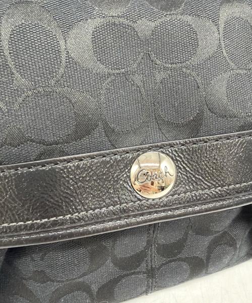 COACH（コーチ）COACH (コーチ) ワンショルダーバッグ ブラックの古着・服飾アイテム