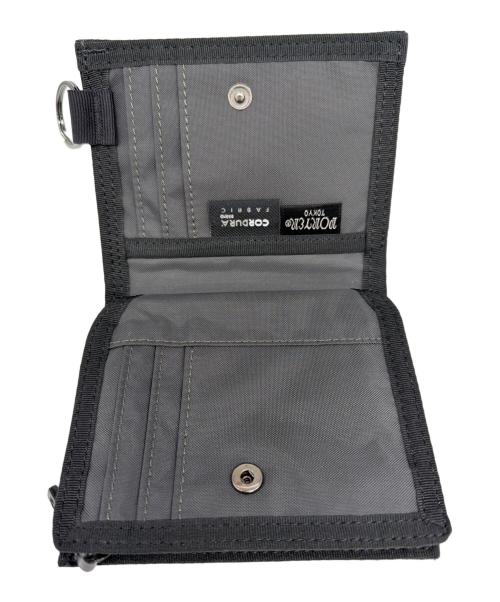 PORTER（ポーター）PORTER (ポーター) 2つ折り財布 ブラックの古着・服飾アイテム