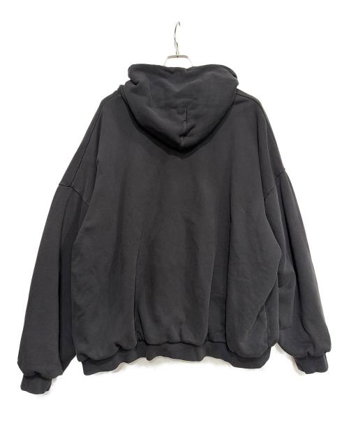 YZY（イージー）YZY (イージー) プルオーバーパーカー ブラック サイズ:XLの古着・服飾アイテム