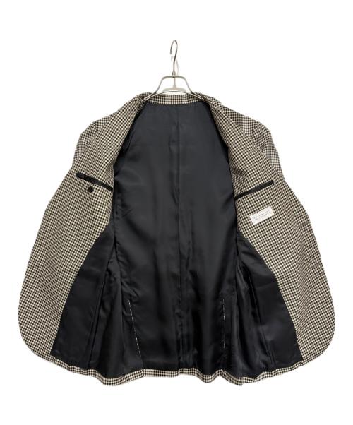 MACKINTOSH PHILOSOPHY（マッキントッシュ フィロソフィー）MACKINTOSH PHILOSOPHY (マッキントッシュ フィロソフィー) テーラードジャケット ブラック×ホワイト サイズ:42Rの古着・服飾アイテム