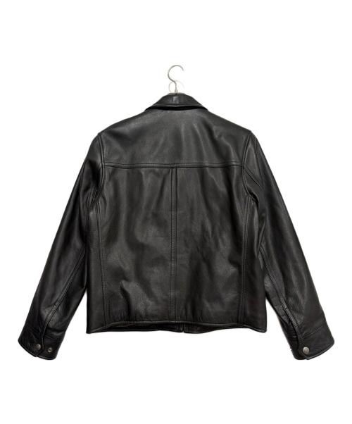 COACH（コーチ）COACH (コーチ) レザージャケット ブラック サイズ:Lの古着・服飾アイテム