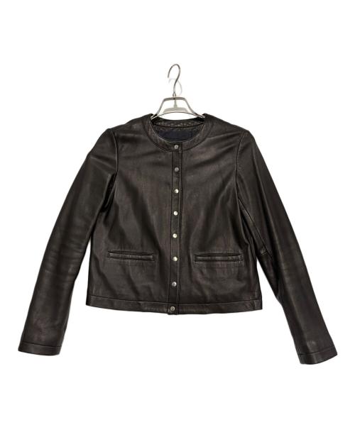 allureville（アルアバイル）allureville (アルアバイル) レザージャケット ブラック サイズ:2の古着・服飾アイテム