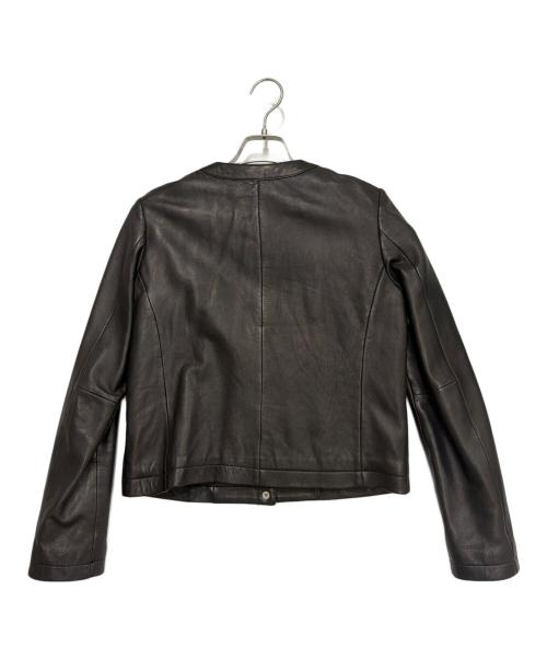 allureville（アルアバイル）allureville (アルアバイル) レザージャケット ブラック サイズ:2の古着・服飾アイテム