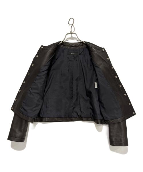 allureville（アルアバイル）allureville (アルアバイル) レザージャケット ブラック サイズ:2の古着・服飾アイテム