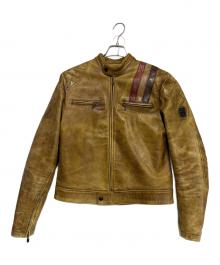 BELSTAFF（ベルスタッフ）の古着「レザージャケット」｜ブラウン