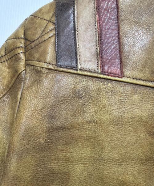 BELSTAFF（ベルスタッフ）BELSTAFF (ベルスタッフ) レザージャケット ブラウン サイズ:44の古着・服飾アイテム