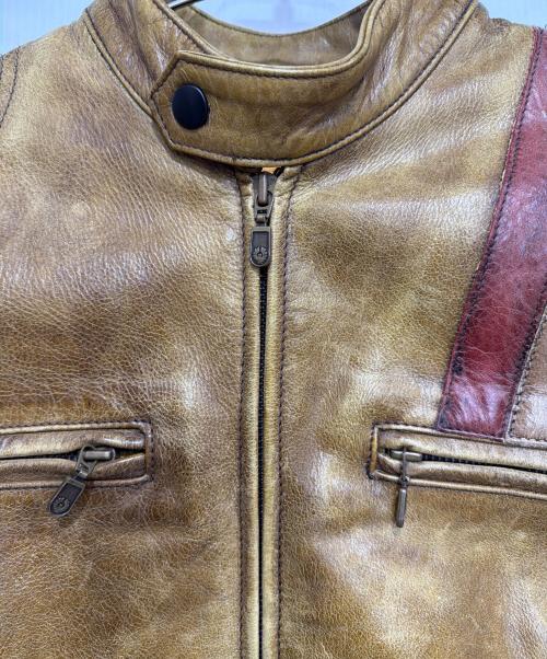BELSTAFF（ベルスタッフ）BELSTAFF (ベルスタッフ) レザージャケット ブラウン サイズ:44の古着・服飾アイテム