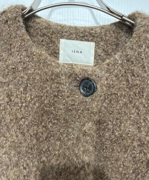 IENA（イエナ）IENA (イエナ) ループツイードコクーンコート ブラウン サイズ:38の古着・服飾アイテム