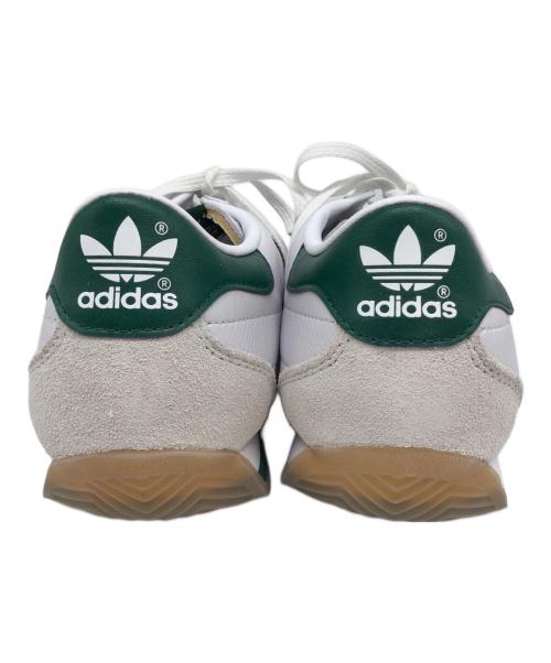 adidas（アディダス）adidas (アディダス) ローカットスニーカー ホワイト×グリーン サイズ:26cm 未使用品の古着・服飾アイテム