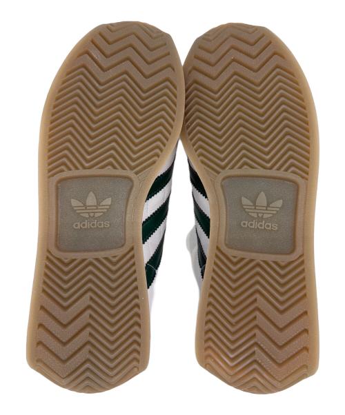 adidas（アディダス）adidas (アディダス) ローカットスニーカー ホワイト×グリーン サイズ:26cm 未使用品の古着・服飾アイテム