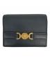 VERSACE（ヴェルサーチ）の古着「2つ折り財布」｜ブラック