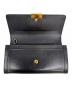 中古・古着 VERSACE (ヴェルサーチ) 長財布 ブラック：25000円