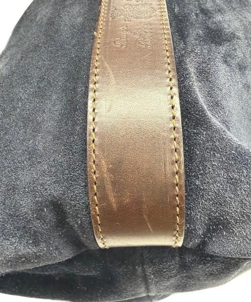 Felisi（フェリージ）Felisi (フェリージ) スエードショルダーバッグ ネイビーの古着・服飾アイテム