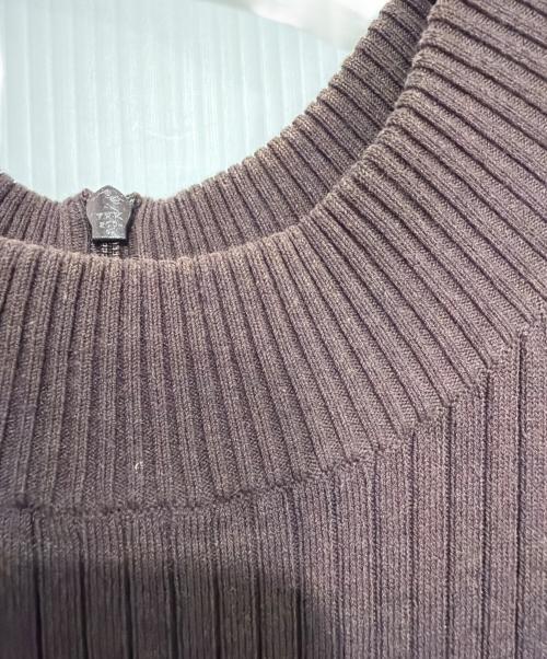 CELFORD（セルフォード）CELFORD (セルフォード) ノースリーブワンピース ブラウン サイズ:38の古着・服飾アイテム