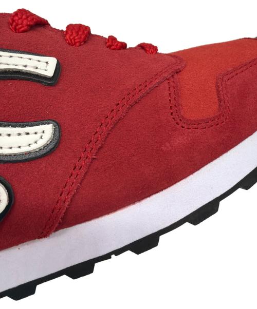Sangacio（サンガッチョ）SANGACIO (サンガッチョ) ローカットスニーカー レッド サイズ:29ｃｍの古着・服飾アイテム