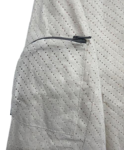 HEVO（イーヴォ）Hevo (イーヴォ) ジップアップジャケット ベージュ サイズ:46の古着・服飾アイテム