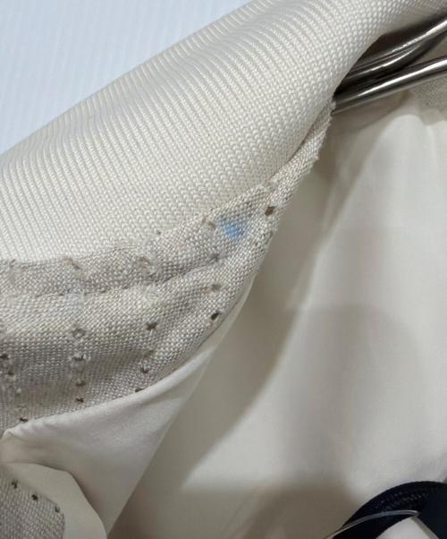 HEVO（イーヴォ）Hevo (イーヴォ) ジップアップジャケット ベージュ サイズ:46の古着・服飾アイテム