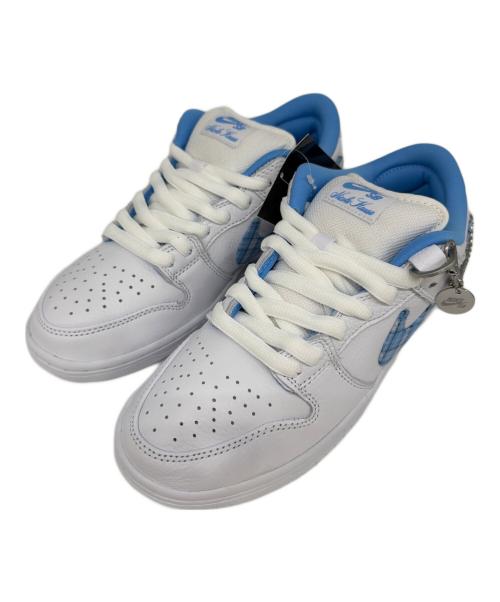 NIKE SB（ナイキエスビー）NIKE SB (ナイキエスビー) Nicole Hause (ニコール ハウゼ) スニーカー ホワイト×スカイブルー サイズ:25.5㎝ 未使用品の古着・服飾アイテム