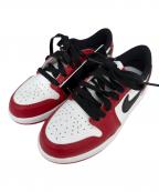 NIKEナイキ）の古着「スニーカー」｜ホワイト×レッド