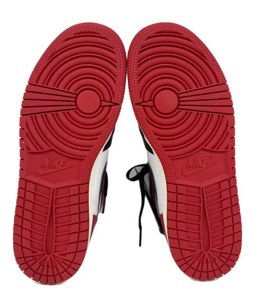 NIKE（ナイキ）NIKE (ナイキ) ハイカットスニーカー ホワイト×ブラック×レッド サイズ:24.5㎝ 未使用品の古着・服飾アイテム