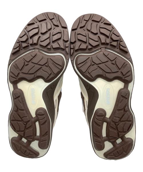 NIKE（ナイキ）NIKE (ナイキ) TRAVIS SCOTT (トラヴィススコット) スニーカー ホワイト×ブラウン×スカイブルー サイズ:27 未使用品の古着・服飾アイテム