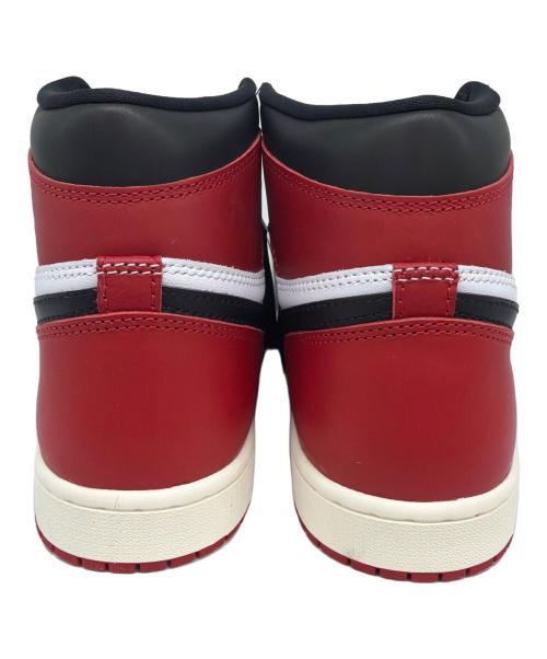 NIKE（ナイキ）NIKE (ナイキ) ハイカットスニーカー ホワイト×ブラック×レッド サイズ:27cm 未使用品の古着・服飾アイテム