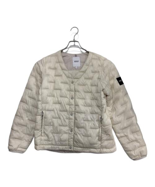 AIGLE（エーグル）AIGLE (エーグル) 撥水 ラ ドゥリ 中綿ジャケット アイボリー サイズ:40の古着・服飾アイテム