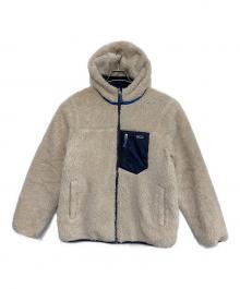 Patagonia CAPILENE（パタゴニアキャプリーン）の古着「リバーシブルレディフーディ」｜ベージュ